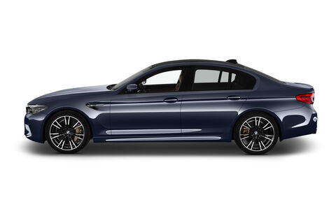 BMW M5 (Baujahr 2018) - 4 Türen Seitenansicht