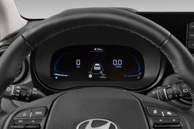 Hyundai i10 (Baujahr 2024) Select 5 Türen Tacho und Fahrerinstrumente