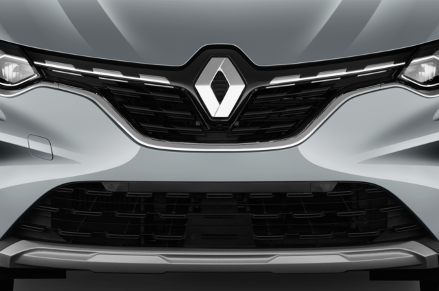Renault Captur (Baujahr 2021) Intense 5 Türen Kühlergrill und Scheinwerfer