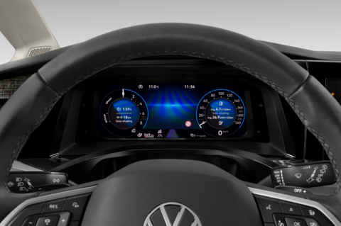 Volkswagen Multivan (Baujahr 2022) Energetic PHEV 5 Türen Tacho und Fahrerinstrumente