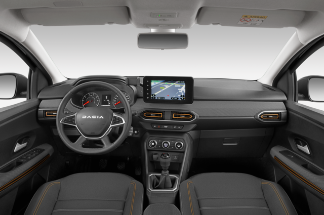 Dacia Sandero Stepway (Baujahr 2023) Expression 5 Türen Cockpit und Innenraum