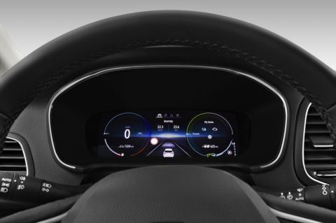 Renault Megane Grandtour (Baujahr 2020) Intens E-Tech 5 Türen Tacho und Fahrerinstrumente