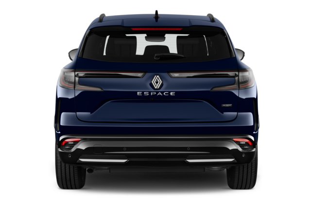 Renault Espace Hybrid (Baujahr 2023) Iconic 5 Türen Heckansicht