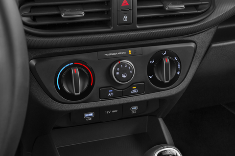 Hyundai i10 (Baujahr 2024) Select 5 Türen Temperatur und Klimaanlage