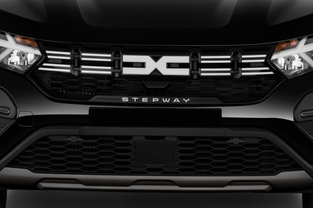Dacia Sandero Stepway (Baujahr 2023) Expression 5 Türen Kühlergrill und Scheinwerfer