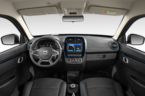 Dacia Spring (Baujahr 2021) Comfort 5 Türen Cockpit und Innenraum
