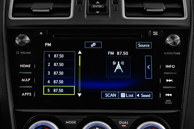 Subaru Levorg (Baujahr 2018) Sport 5 Türen Radio und Infotainmentsystem