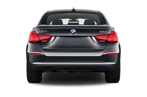 BMW 3 Series Gran Turismo (Baujahr 2017) Sport Line 5 Türen Heckansicht