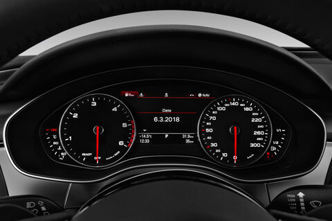 Audi A6 Avant (Baujahr 2018) - 5 Türen Tacho und Fahrerinstrumente