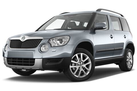 Skoda Yeti (Baujahr 2010) Yeti 5 Türen seitlich vorne mit Felge