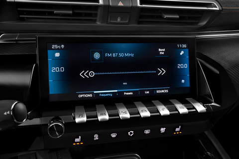 Peugeot 508 SW (Baujahr 2019) GT 5 Türen Radio und Infotainmentsystem