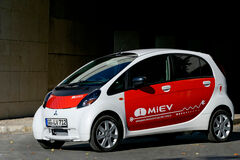 Elektro-Mitsubishi erstmals in Europa am Start