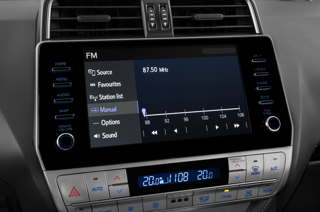 Toyota Land Cruiser 150 (Baujahr 2021) Comfort - 5 Turer 5 Türen Radio und Infotainmentsystem