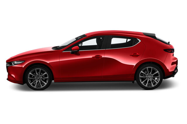 Mazda Mazda3 (Baujahr 2019) Selection 5 Türen Seitenansicht