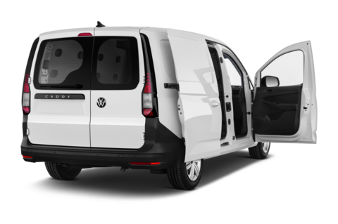 Volkswagen Caddy Cargo (Baujahr 2021) Maxi Regular Cab 4 Türen Tür geöffnet