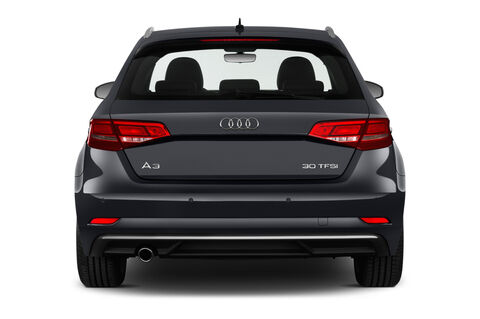 Audi A3 Sportback (Baujahr 2019) Sport 5 Türen Heckansicht
