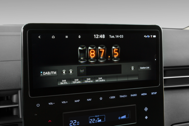 Hyundai Staria (Baujahr 2023) Signature 5 Türen Radio und Infotainmentsystem