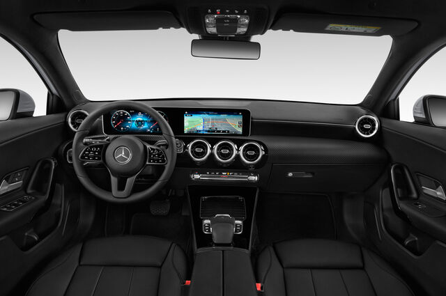 Mercedes A Class (Baujahr 2018) Progressive 5 Türen Cockpit und Innenraum