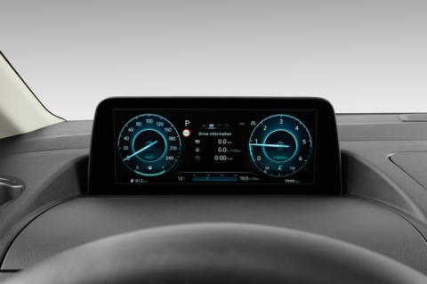 Hyundai Staria (Baujahr 2023) Signature 5 Türen Tacho und Fahrerinstrumente