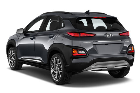 Hyundai Kona Hybrid (Baujahr 2020) Trend 5 Türen seitlich hinten