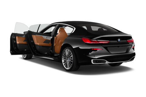 BMW 8 Series Gran Coupe (Baujahr 2019) Basis 4 Türen Tür geöffnet