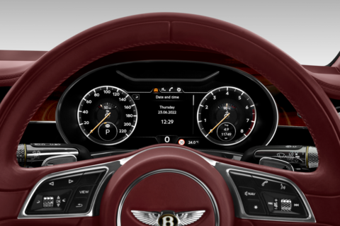 Bentley Continental GTC (Baujahr 2022) - 2 Türen Tacho und Fahrerinstrumente