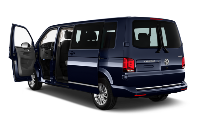 Volkswagen Caravelle (Baujahr 2020) Highline 5 Türen Tür geöffnet