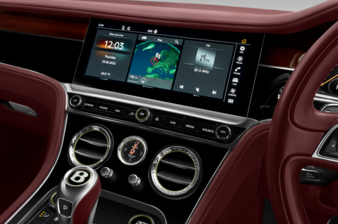 Bentley Continental GTC (Baujahr 2022) - 2 Türen Mittelkonsole