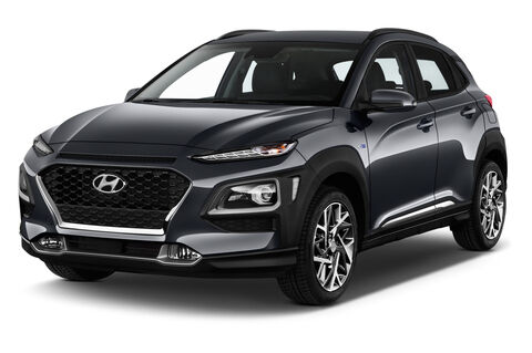Hyundai Kona Hybrid (Baujahr 2020) Trend 5 Türen seitlich vorne