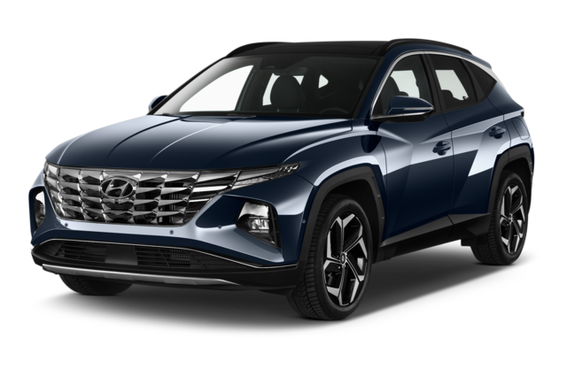 Hyundai Tucson (Baujahr 2021) Prime 5 Türen seitlich vorne
