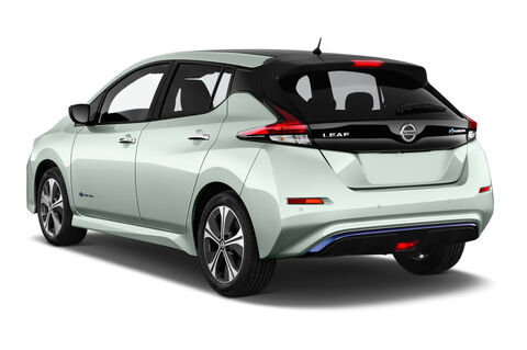 Nissan Leaf (Baujahr 2018) Tekna 5 Türen seitlich hinten