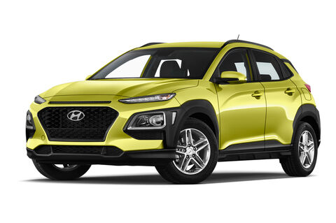 Hyundai Kona (Baujahr 2018) Select 5 Türen seitlich vorne mit Felge