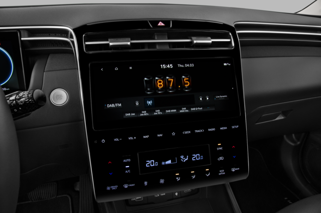 Hyundai Tucson (Baujahr 2021) Prime 5 Türen Radio und Infotainmentsystem