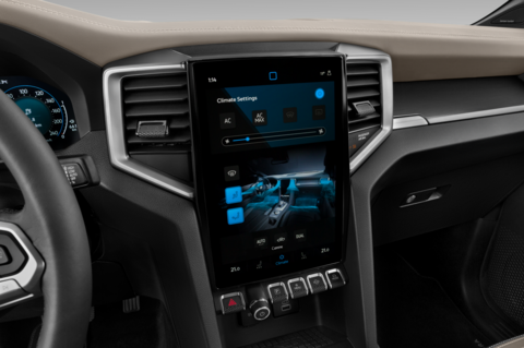 Volkswagen Amarok (Baujahr 2023) Aventura 4 Türen Temperatur und Klimaanlage