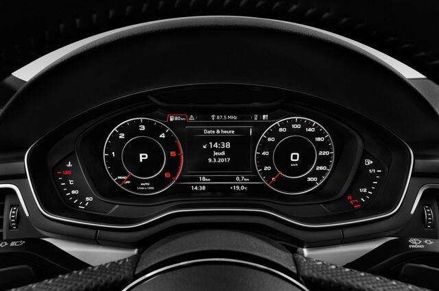 Audi A5 Sportback (Baujahr 2017) sport 5 Türen Tacho und Fahrerinstrumente
