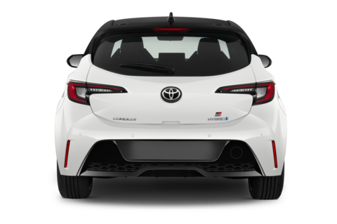 Toyota Corolla Hybrid (Baujahr 2023) GR Sport 5 Türen Heckansicht