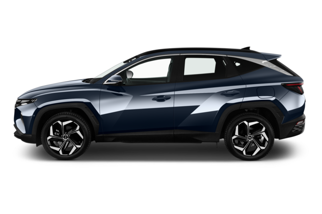 Hyundai Tucson (Baujahr 2021) Prime 5 Türen Seitenansicht