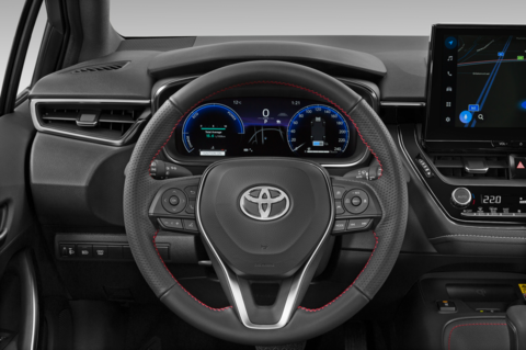 Toyota Corolla Hybrid (Baujahr 2023) GR Sport 5 Türen Lenkrad