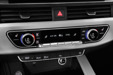 Audi A5 Coupe (Baujahr 2021) S Line 2 Türen Temperatur und Klimaanlage