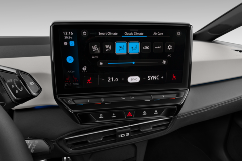 Volkswagen ID.3 (Baujahr 2023) Pro S 5 Türen Temperatur und Klimaanlage