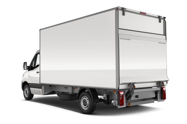 Mercedes Sprinter Box Van (Baujahr 2019) - 2 Türen seitlich hinten