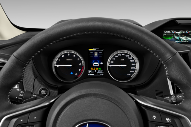 Subaru Forester (Baujahr 2022) Platinum 5 Türen Tacho und Fahrerinstrumente