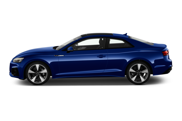 Audi A5 Coupe (Baujahr 2021) S Line 2 Türen Seitenansicht