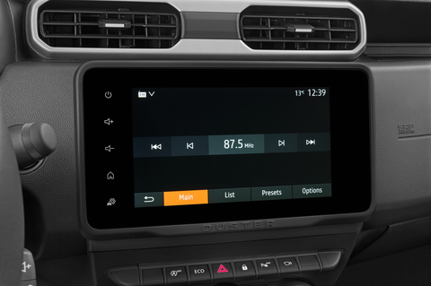 Dacia Duster (Baujahr 2023) Journey 5 Türen Radio und Infotainmentsystem