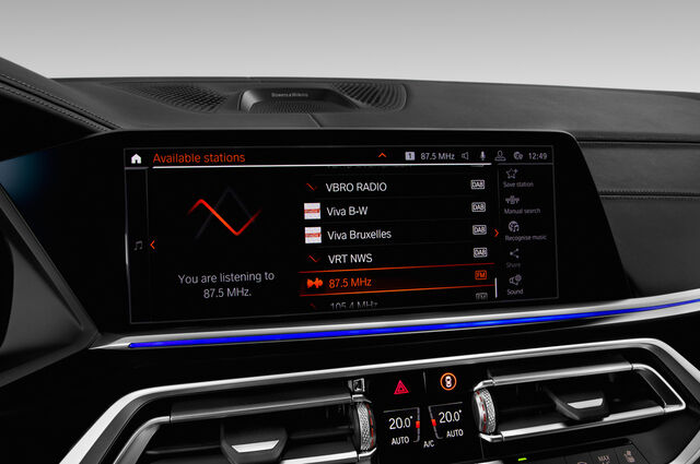 BMW X7 (Baujahr 2019) M Sport 5 Türen Radio und Infotainmentsystem