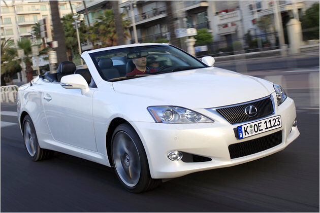 Das 20-Sekunden-Cabrio: Der neue Lexus IS 250C im Test