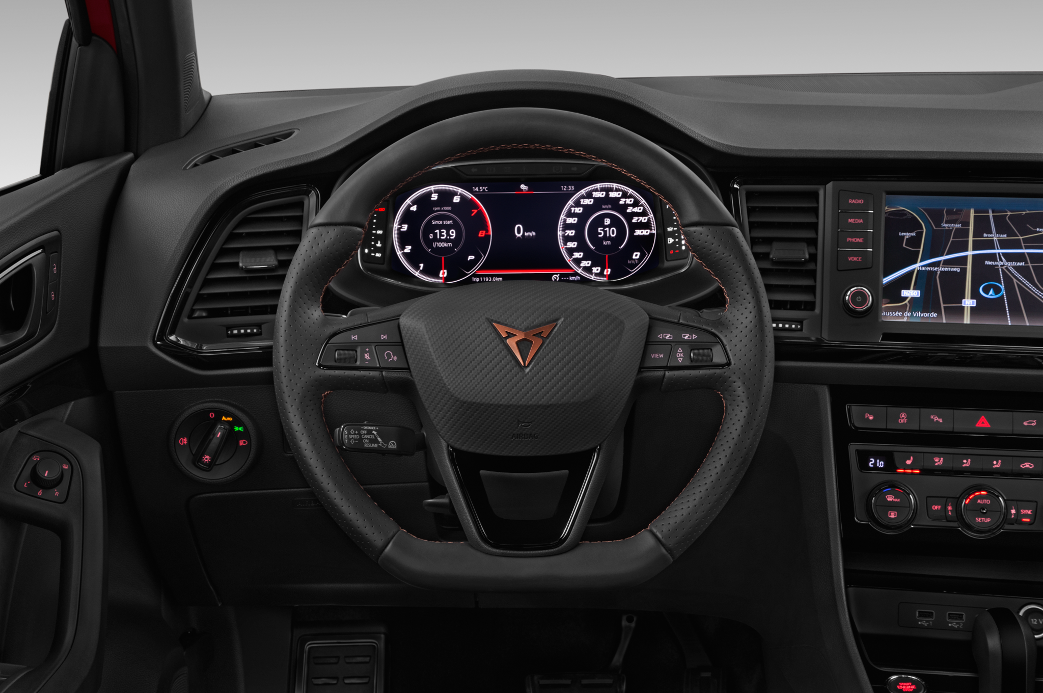 Cupra Ateca (Baujahr 2021) - 5 Türen Lenkrad