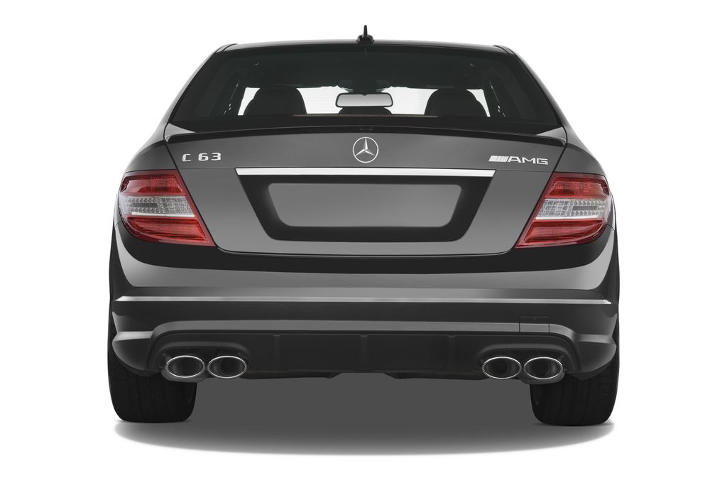 Mercedes C-Class (Baujahr 2010) AMG 4 Türen Heckansicht