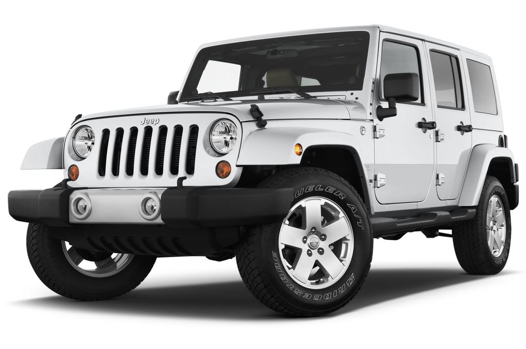 Jeep Wrangler Unlimited (Baujahr 2013) Sahara 5 Türen seitlich vorne mit Felge