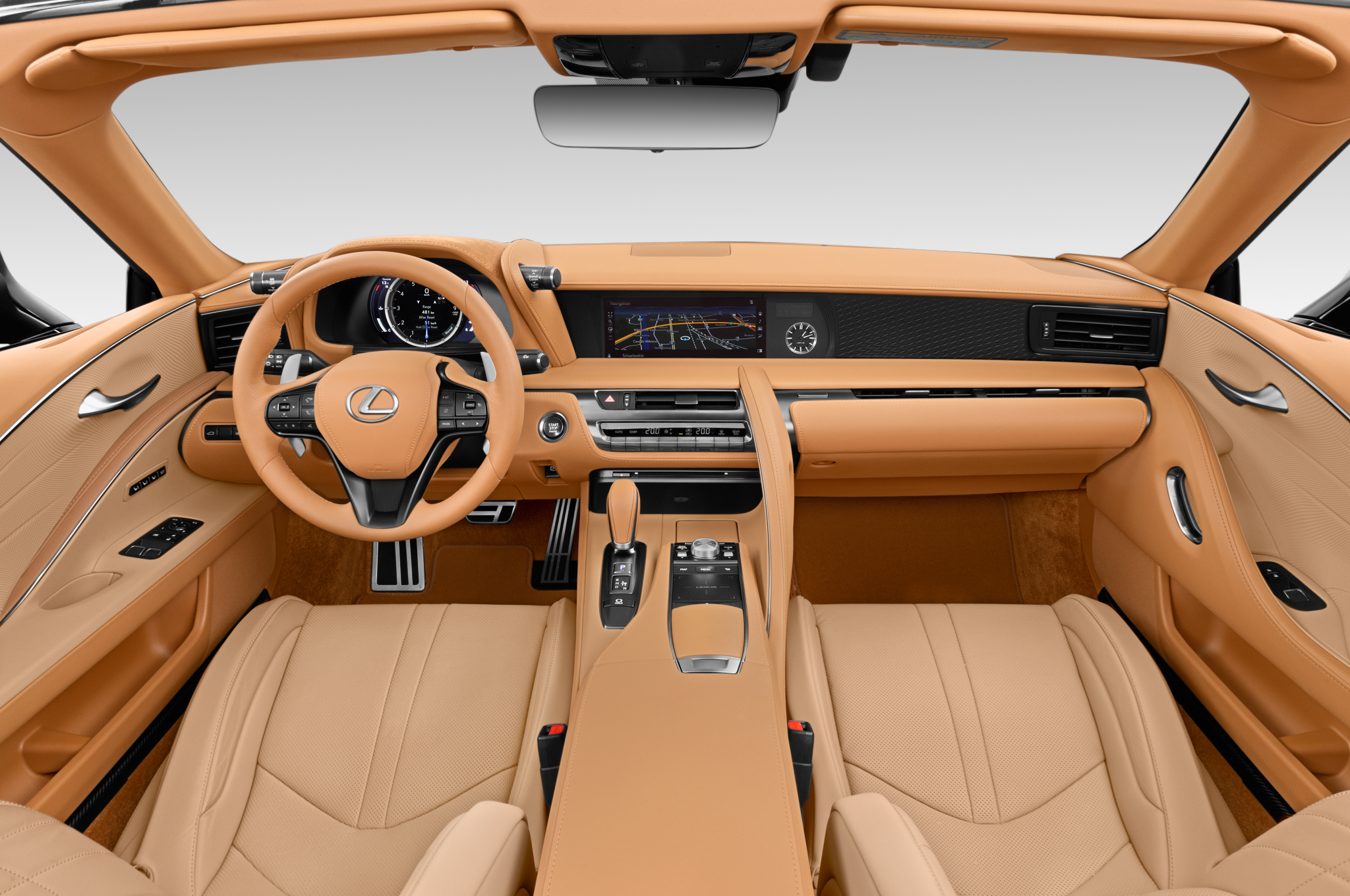 Lexus LC (Baujahr 2021) - 2 Türen Cockpit und Innenraum